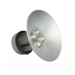 LUMINÁRIA LED COB CONE HIGH BAY INDUSTRIAL 200W BIVOLT 6500K(BRANCO FRIO) COM CHAPÉU PRISMATICA 18015