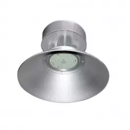 LUMINÁRIA LED SMD CONE HIGH BAY INDUSTRIAL 150W BIVOLT 6500K(BRANCO FRIO) COM CHAPÉU PRISMATICA MD150