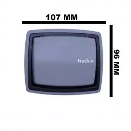 ACABAMENTO P/VÁLVULA DE DESCARGA DECA HYDRA MAX CINZA 4900 e MAXCZ