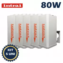 REATOR INTRAL PARA LÂMPADA VAPOR MERCÚRIO    80W 220V(USO EXTERNO) 00180 KIT5