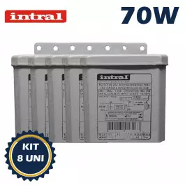 REATOR INTRAL PARA LÂMPADA VAPOR METÁLICO     70W 220V(USO INTERNO) 01204 KIT8