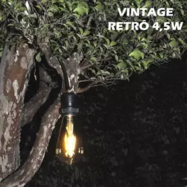 LÂMPADA LED VINTAGE OSRAM 4,5W 2500K(BRANCO QUENTE)E27 BIVOLT EDSON(ST64)