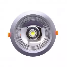 PLAFON SPOT DOWNLIGHT LED COB 50W EMBUTIR REDONDO 6500K(BRANCO FRIO) BIVOLT