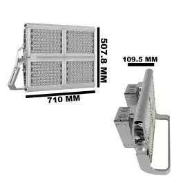 REFLETOR HOLOFOTE LED SMD LEDVANCE OSRAM 1000W 5700K(BRANCO FRIO)BIVOLT IP66 HIGH POWER 30º