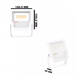 REFLETOR HOLOFOTE LED SMD LEDVANCE OSRAM         30W 3000K(BRANCO QUENTE)BIVOLT IP65 FLOODLIGHT 