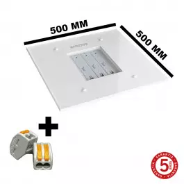 LUMINÁRIA LED POSTO DE GASOLINA SMD INTRAL NACAR MP FIT  35W BIVOLT 5700K (BRANCO FRIO) EMBUTIR 5 ANOS DE GARANTIA 06261