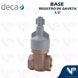 BASE PARA REGISTRO GAVETA DECA    1/2'' (DN 15mm) 4509102