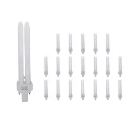LÂMPADA COMPACTA 2PINOS 26W 2700K(BRANCO QUENTE)G23D-3 KIT20