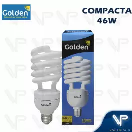 LÂMPADA COMPACTA ESPIRAL 46W 127V 2700K(BRANCO QUENTE)E27 TWISTER