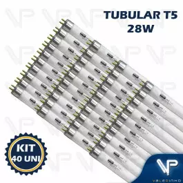 LÂMPADA FLUORESCENTE TUBULAR T5 28W 4000K(BRANCO NEUTRO)G5 KIT40