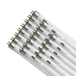 LÂMPADA FLUORESCENTE TUBULAR T5 54W 3000K(BRANCO QUENTE)G5 KIT20