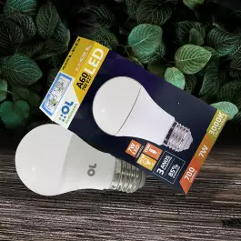 LÂMPADA LED BULBO OL   7W 3000K(BRANCO QUENTE)E27 BIVOLT A60