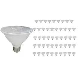 LÂMPADA LED PAR30  9W 3000K(BRANCO QUENTE)E27 BIVOLT KIT50