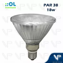 LÂMPADA LED PAR38 OL 18W 3000K(BRANCO QUENTE)E27 BIVOLT