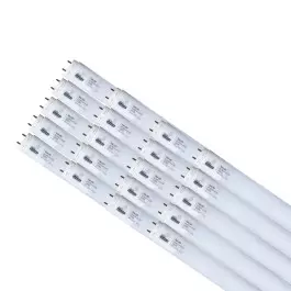 LÂMPADA LED TUBULAR T8 60CM 8,5W 3000K(BRANCO QUENTE)G13 BIVOLT LEITOSA KIT20