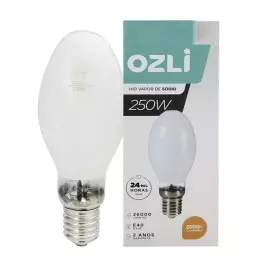 LÂMPADA VAPOR DE SÓDIO OVOIDE 250W 2000K(BRANCO QUENTE)E40 SON-E