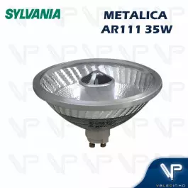 LÂMPADA VAPOR METÁLICO  AR111 70W 10G 3000K(BRANCO QUENTE)GX8.5