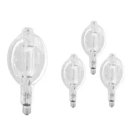 LÂMPADA VAPOR METÁLICO OVOIDE 1000W 4500K(BRANCO NEUTRO)E40 KIT4