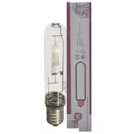 LÂMPADA VAPOR METÁLICO TUBULAR GE   250W 3000K(BRANCO QUENTE)E40 CMH