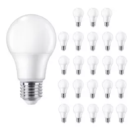 LÂMPADA LED BULBO PHILIPS 6,5W 3000K(BRANCO QUENTE)E27 BIVOLT KIT24