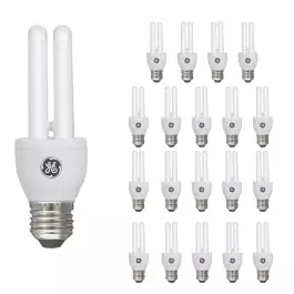 LÂMPADA COMPACTA 2U GE 9W 127V 4000K(BRANCO NEUTRO)E27 KIT20