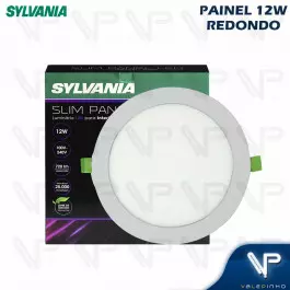 PAINEL PLAFON LED 12W EMBUTIR REDONDO 3000K(BRANCO QUENTE)BIVOLT