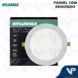 PAINEL PLAFON LED 18W EMBUTIR REDONDO 3000K(BRANCO QUENTE)BIVOLT
