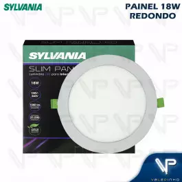 PAINEL PLAFON LED 18W EMBUTIR REDONDO 6500K(BRANCO FRIO)BIVOLT