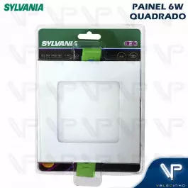 PAINEL PLAFON LED 6W EMBUTIR QUADRADO 3000K(BRANCO QUENTE)BIVOLT