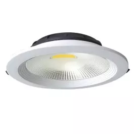 PLAFON SPOT DOWNLIGHT LED COB 35W EMBUTIR REDONDO 6500K(BRANCO FRIO) BIVOLT