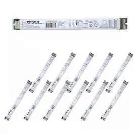 REATOR ELETRÔNICO PHILIPS DIMERIZÁVEL P/LÂMPADA FLUORESCENTE 1x13W 14W 21W 24W 25W 28W 36W 39W x 220V KIT12