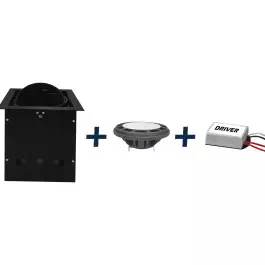 SPOT EMBUTIR REDONDO C/LAMPADA LED AR111 19W 127V 3000K(BRANCO QUENTE)DIMERIZAVEL