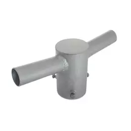 SUPORTE NÚCLEO GALVANIZADO PARA 2 LUMINÁRIAS PÚBLICA 60,3MM