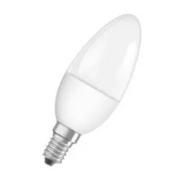 LÂMPADA LED BULBO OSRAM 3W 3000K(BRANCO QUENTE)E14 BIVOLT CLARA
