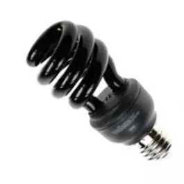 LÂMPADA LED ESPIRAL LUZ NEGRA 28W E27 BIVOLT