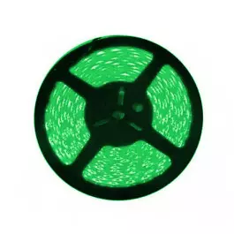 FITA LED 4,8W 12V 6mm IP65 5 METROS Verde