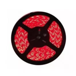 FITA LED 4,8W 12V 6mm IP65 5 METROS VERMELHA