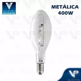 LÂMPADA VAPOR METÁLICO OVOIDE 400W 4000K(BRANCO NEUTRO)E40 HPI-E