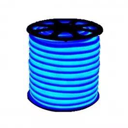 MANGUEIRA LED NEON FLEX AZUL 220V 100 METROS