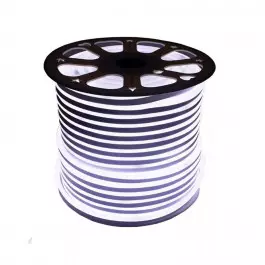 MANGUEIRA LED NEON FLEX BRANCO FRIO 220V 100 METROS