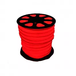 MANGUEIRA LED NEON FLEX VERMELHO 127V 100 METROS