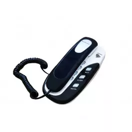 TELEFONE  KXT-604 C/ FIO ANATEL PRETO