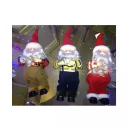 PAPAI NOEL DANÇA COM MOVIMENTO COM GORRO PILHA (3 Modelos Sortidos)