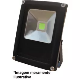 REFLETOR HOLOFOTE LED COB   20W 3000K(BRANCO QUENTE)BIVOLT G2 