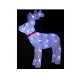 RENA EM ACRÍLICO LED BRANCA 8 FUNÇÕES 220V 32 x 59cm