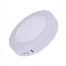 PAINEL PLAFON LED 12W SOBREPOR REDONDO 6500K(BRANCO FRIO)BIVOLT