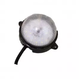 STROBO REDONDO 6W (BRANCO FRIO) 6500K 220V PRETO