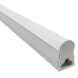 LUMINÁRIA LED COM CALHA T5 120CM 18W 3000K(BRANCO QUENTE)BIVOLT 