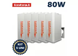 REATOR INTRAL PARA LÂMPADA VAPOR MERCÚRIO    80W 220V(USO EXTERNO) 00180 KIT5