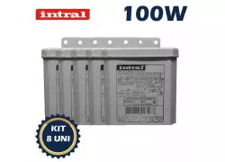 REATOR INTRAL PARA LÂMPADA VAPOR SÓDIO 100W 220V(USO INTERNO) 01701 KIT8